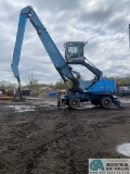 TEREX FUCHS MODEL MHL350 MATERIAL HANDLER; S/N 350210-1521, OUTRIGGERS, ___