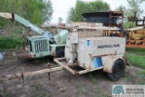 INGERSOLL RAND / AMIDA INDUSTRIES MODEL 5080D-4MH1 TRAILER MOUNTED DIESEL P