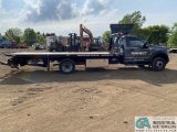 OPEN2018 FORD F550XL SINGLE AXLE ROLL BACK CAR CARRIER; VIN # FOUF5GY3JEC29572