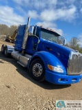 2012 PETERBILT 389 ROAD TRACTOR WITH SLEEPER, PACCAR DIESEL ENGINE, EATON F