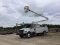 HiRanger 5FC-55, Bucket Truck mounted behind cab on 2002 Ford F750 Utility Truck runs & drives, uppe
