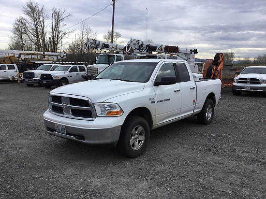 2012 Dodge W1500 4x4 Crew-Cab Pickup Truck runs & drives