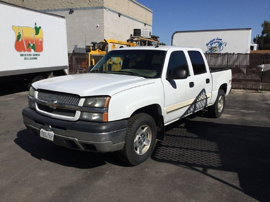 2005 Chevrolet K1500 4x4 Crew-Cab Pickup Truck will not pass smog, runs and operates, engine has hea