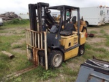Yale GDP060TGNUAE085 Solid Tired Forklift not running, condition unknown) (Buyer Load