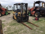Caterpillar P6000 Rubber Tired Forklift runs, drives, operates) (LPG tank does not come with forklif