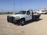 2003 Chevrolet K3500 4x4 Flatbed Truck runs & drives, dash not working,  check engine light on, body
