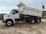 2000 Sterling LT7500 T/A Dump Truck body damage, runs & drives, dump operates