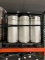 Lot of 9 NOWPack Stainless Steel Canisters