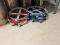 Lot of 6 Uline Mobile Drum Dollies