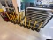 Lot of 16 Trans Barrier Belt Stanchions