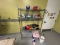 Lot of 2 Metro Shelves and Contents