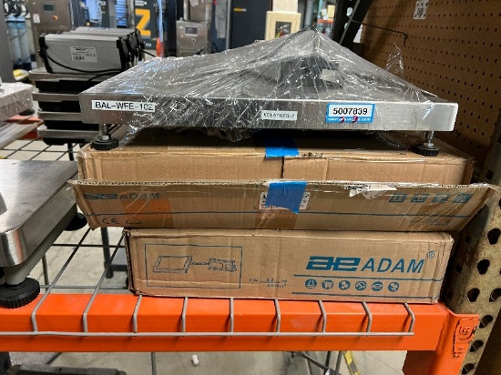 Lot of 3 Adam Equipment Lot of Shipping Scales