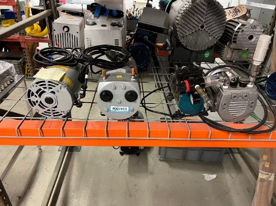 Lot of 2 Gaust Rotary Vane Compressor Pump