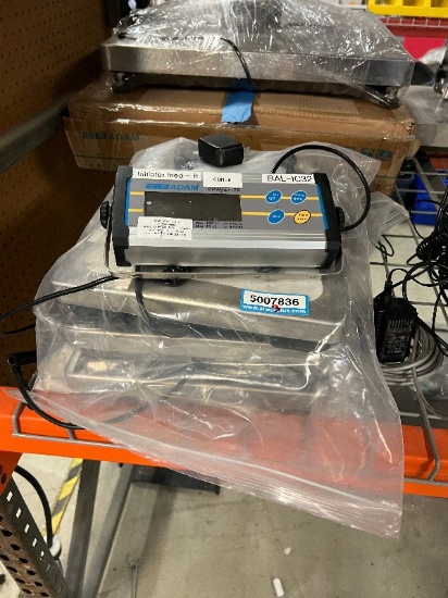 Lot of 3 Adam Equipment Lot of Shipping Scales