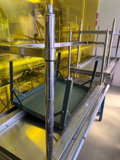 Lot of 2 Laboratory Tables
