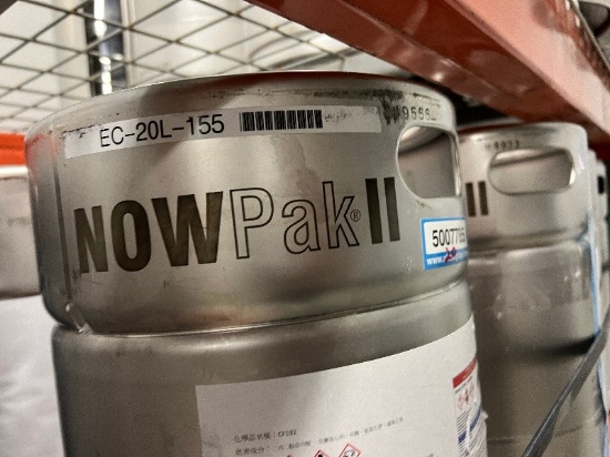 Lot of 20 NOWPack Stainless Steel Canisters