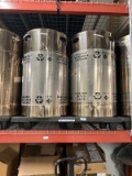 Lot of 4 NOWPack Stainless Steel Canisters