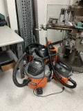 Lot of 5 Rigid Lot of Shop vacuums