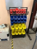 Uline Bin Parts Storage Rack