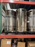 Lot of 4 NOWPack Stainless Steel Canisters