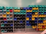 Lot of Metro Shelving and Bins