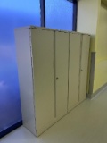 Lot of 2 Hon 2 Door Cabinets