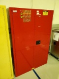 Uline H-1564S-R Flammable Materials Storage Cabinet
