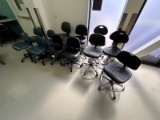 Lot of 12 Lab Chairs