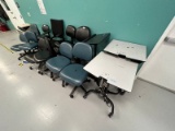 Lot of 11 Lab Chairs