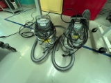 Lot of 2 Nilfisk GMP Vacuums