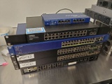 Lot of 13pcs Network Switches