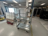 Uline Collapsible 2 Tier Materials Cart