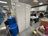 Lot of 3 Uline 2 Door Cabinet