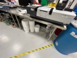 Lot of 3 Stainless Steel Table