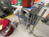 Lot of 4 Stainless Steel Table