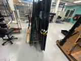 Lot of 4 Groves Glass Carts
