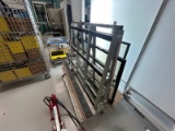 Lot of 2 Groves Glass Carts