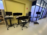 Lot of 5 Computer Stations