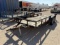 2010 TEXAS BRAGG 16' UTILITY TRAILER