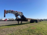 2007 FLEETNECK 27’ GOOSENECK DOVE TAIL TRAILER