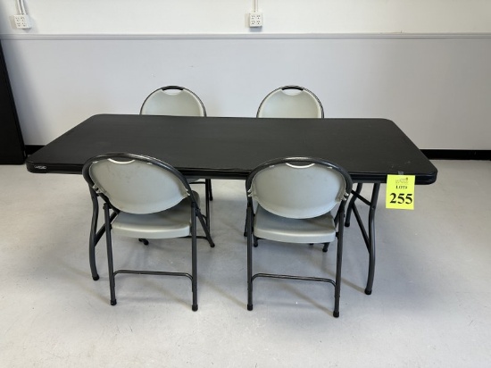 LIFETIME 6' PLASTIC FOLDING TABLE