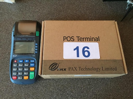 2015 PAX S80 CARD VALIDATOR