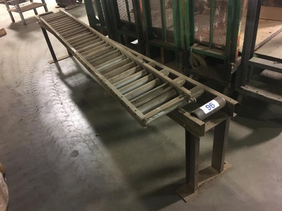 SECTIONS OF ROLLER CONVEYOR: 10'x10" & 8'x12" - RUMFORD