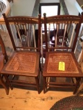 CANE BOOTM CHAIRS
