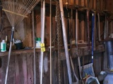 LOT OF LONG HANDLED TOOLS