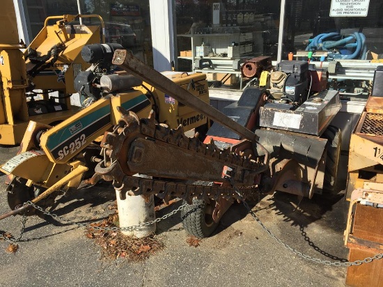 2000 DITCH WITCH 1820H WALK-BEHIND TRENCHER, S/N: 1T3481, HOURS: 859