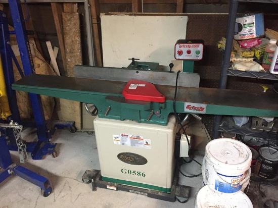 2007 GRIZZLY G0586 8"x75" JOINTER, S/N: 70601948