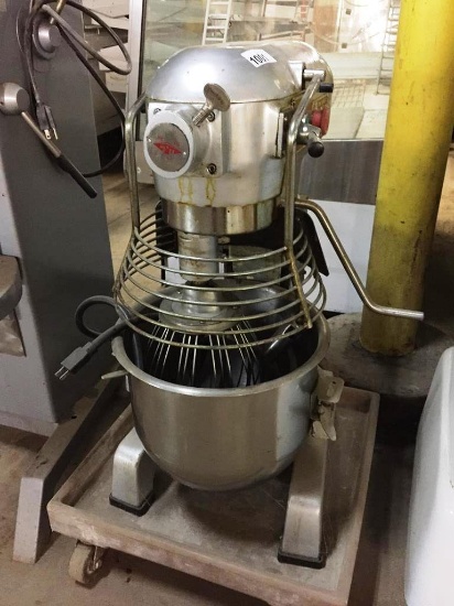 HL M20A 20L MIXER W/ BOWL, WHIP, HOOK & PADDLE