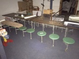 16-SEAT CAFETERIA TABLE