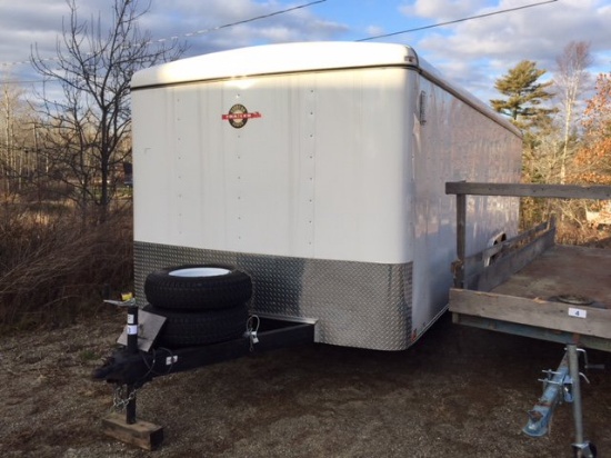 2014 CARRY-ON T/A ENCLOSED TRAILER, MDL: 8.5x24CGR, 2 5/16" BALL, S/N: 4YMCL2428EV035470